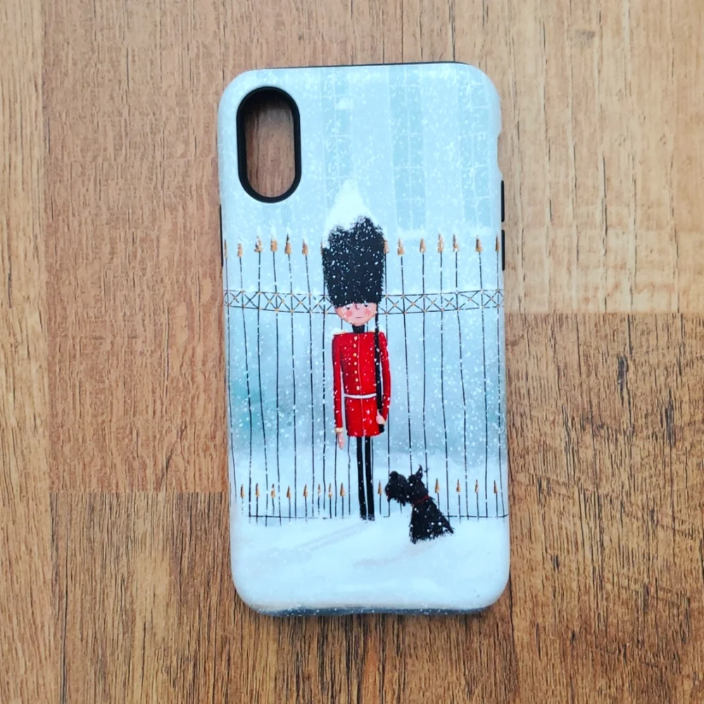 Stringberry London In Snow iphone Tough‎ Case By Maja Lindberg IPX/Xs